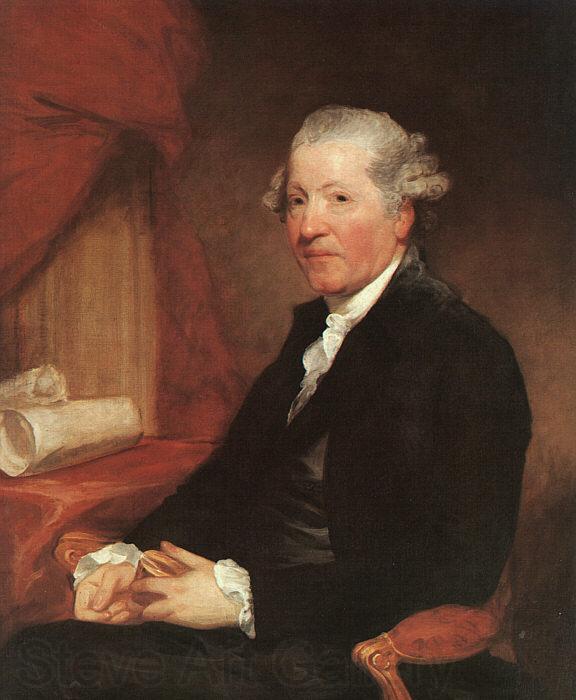 Gilbert Charles Stuart Portrait of Joshua Reynolds Norge oil painting art